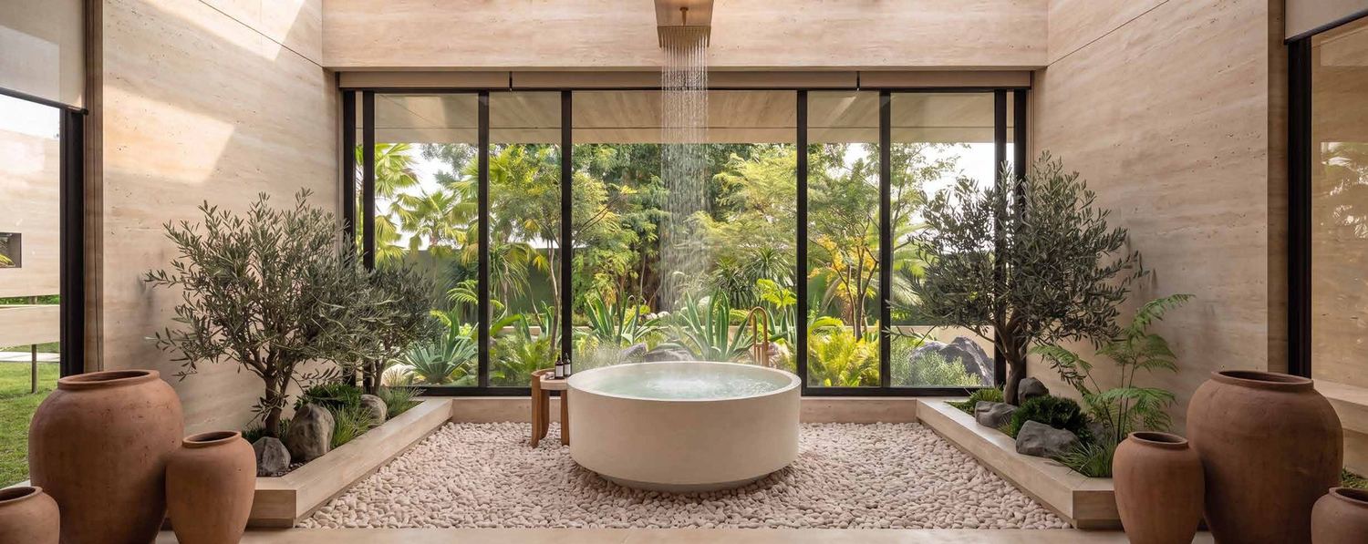 Master bathroom