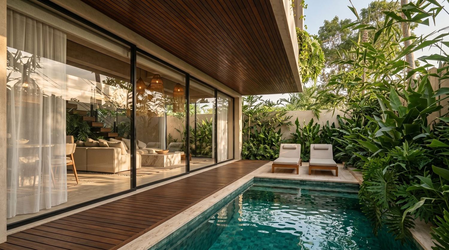 Aura villa exterior