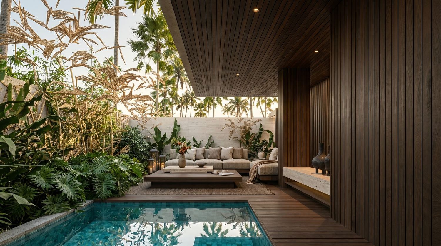 Aura villa exterior