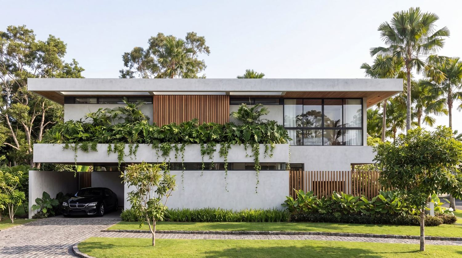 Helena villa exterior
