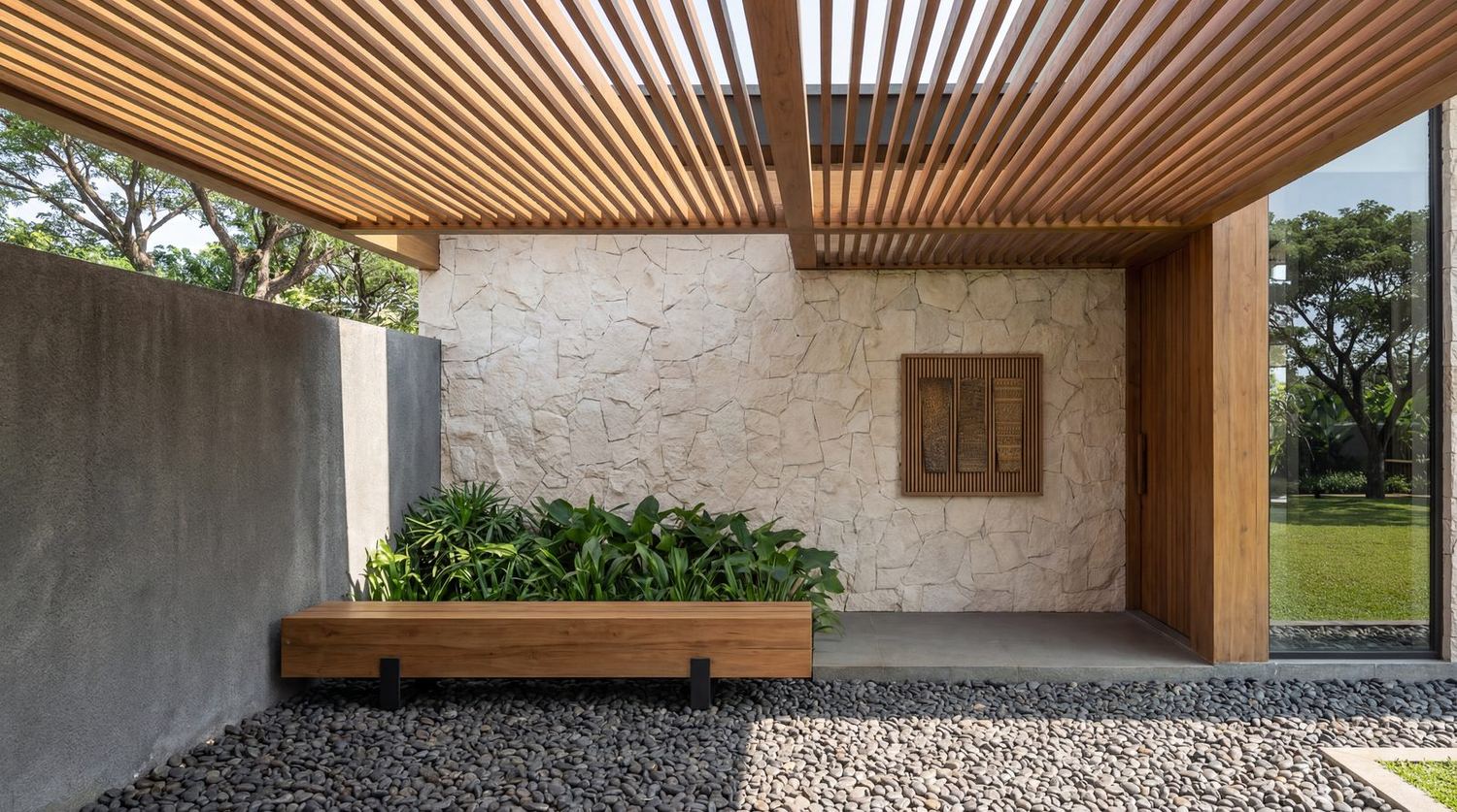 Terra villa exterior